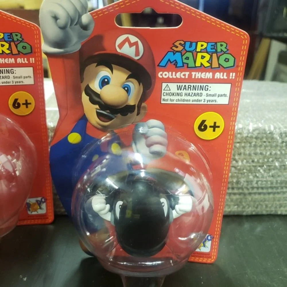 2007‎ Nintendo Super Mario Mini Figures NEW Sealed Mario Luigi Yoshi Bullet Bill